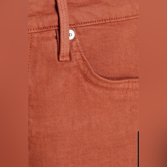 FRAME L’HOMME DENIM FRAYED SHORTS BRICK NEW - Picture 4 of 8